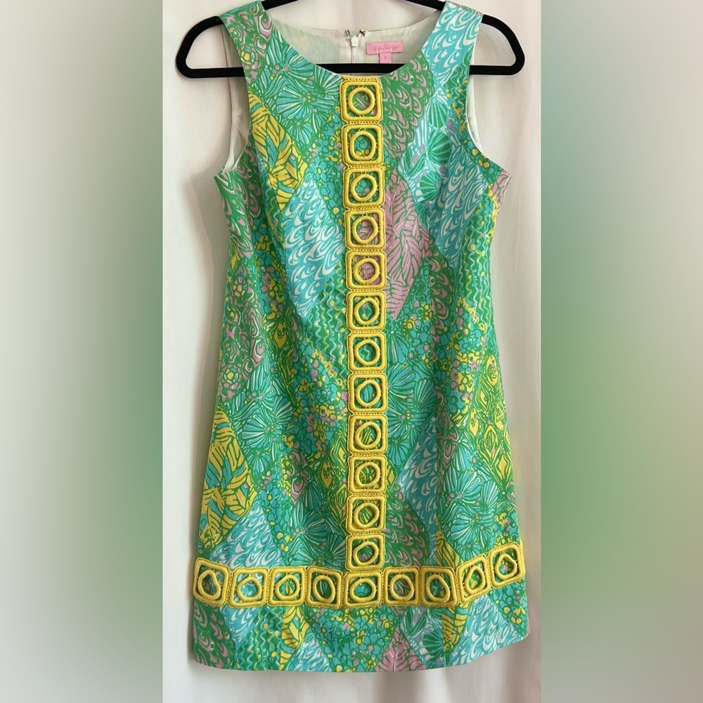 Lilly Pulitzer Mila Sun Dance Shift Dress
